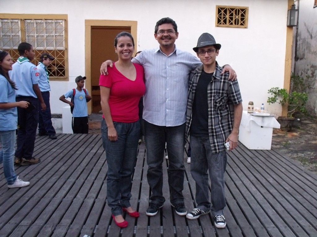Fernanda, Roberto e Pitter