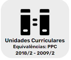 Equivalência entre as Unidades Curriculares dos Projetos Pedagógicos 2018 e 2009