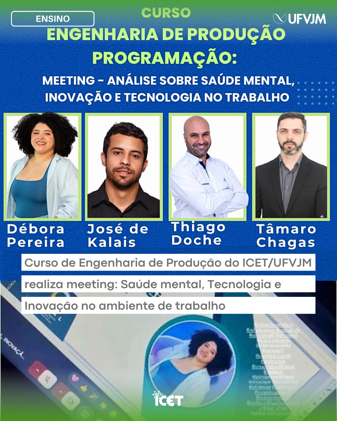 produção meeting